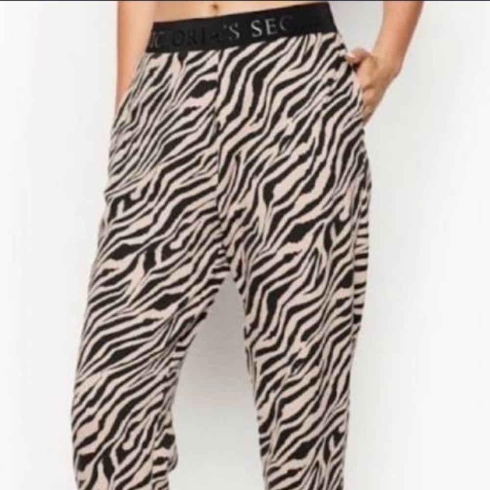 Victoria's Secret Zebra Print Joggers pants
